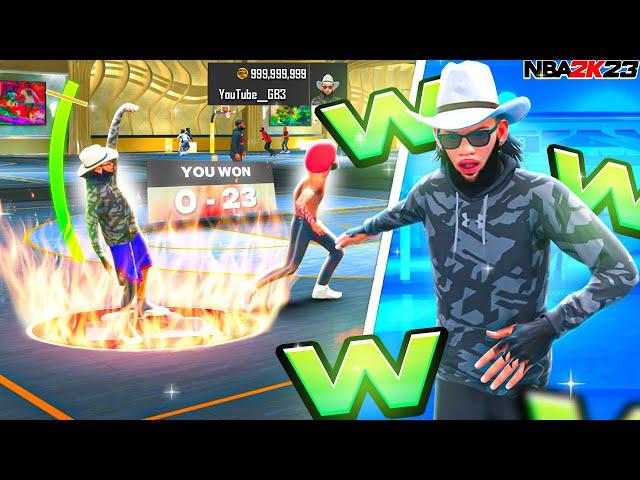 HOW TO WIN ON THE 1S COURT IN NBA 2K23!! BEST GUARD 1S COURT GAMEPLAY!!