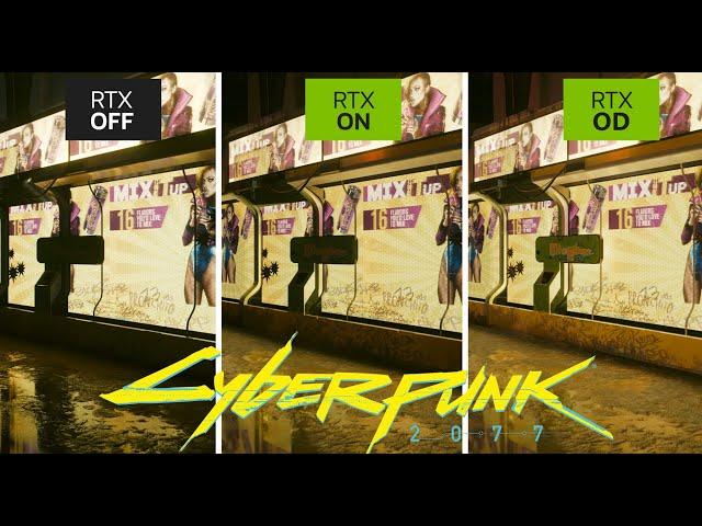 Cyberpunk 2077 - Raytracing Overdrive RTX 3070 + Intel Core i5 10400F 2K Comparison Test