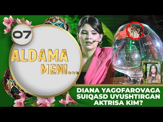 Aldama Meni 6-son DIANA YAGOFAROVAGA SUIQASD UYUSHTIRGAN AKTRISA KIM? (17.06.2023)