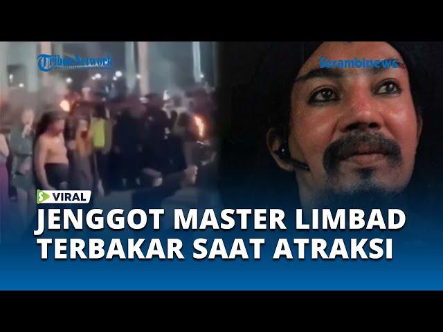 Viral Detik detik Jenggot Master Limbad Disambar Api Ketika Atraksi