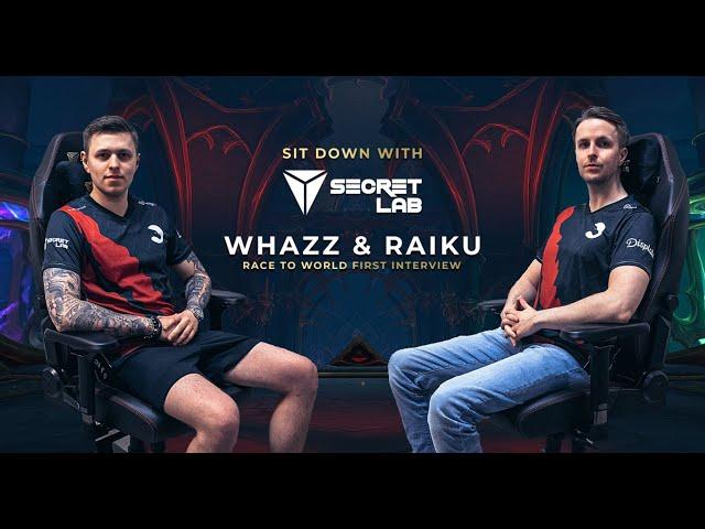 THE PVP DUO feat. Whaazz & Raiku | Sit Down with Secret Lab | RWF: Aberrus, the Shadowed Crucible