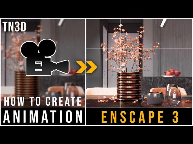 Enscape 3d  | Rendering Animation Tips & Tricks | Sketchup Tutorial