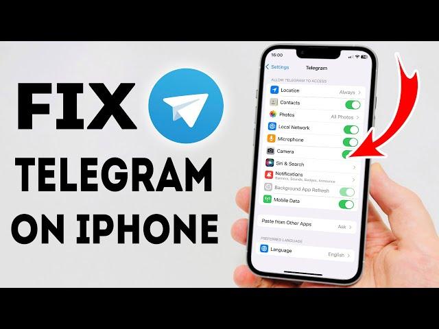 How To Fix Telegram Not Working On iPhone - Full Guide