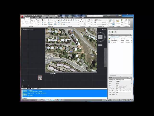 AutoCAD Tutorial: Turn Off the Line Around Images with Imageframe