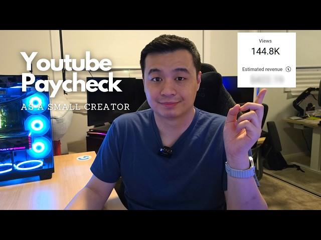 How Much Youtube Paid Me in the First 3 Months of Being Monetized with 1.4k subscribers