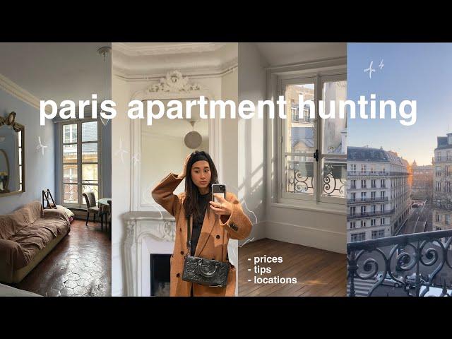 APARTMENT HUNTING IN PARIS | tips, prices & tours !