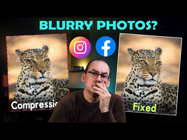 The best settings for SHARP PHOTOS on INSTAGRAM and FACEBOOK!