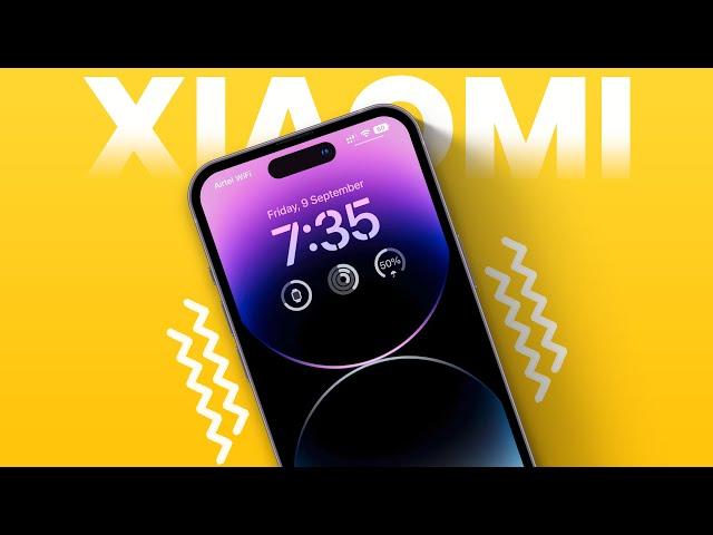 2025 iPhone 15 Pro Max new MIUI Themes || iOS 18 Customization in Xiaomi