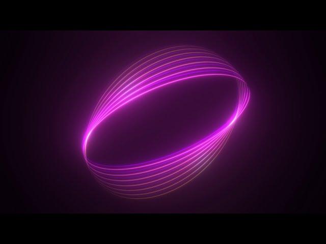 Abstract Glowing Lines Moving Circle Looped Animated Background #motionmade
