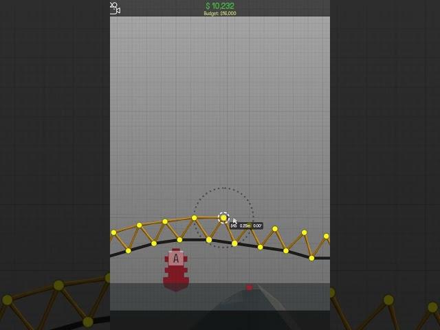 Poly Bridge lvl 1 6 #shots #gaming #games #gameplay #gamer #gamedev #puzzle #level #funny