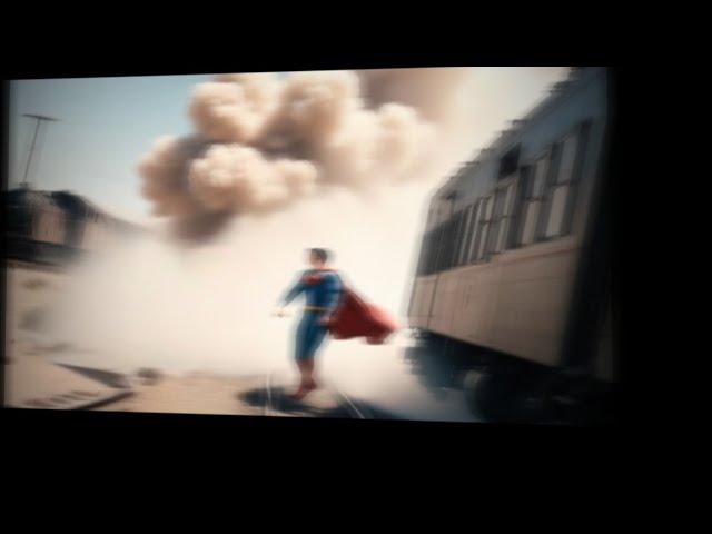 SUPERMAN STOPS A TRAIN NEW LEAKED FOOTAGE | Superman Legacy Trailer (2025) SUPERMAN LEAKED FOOTAGE