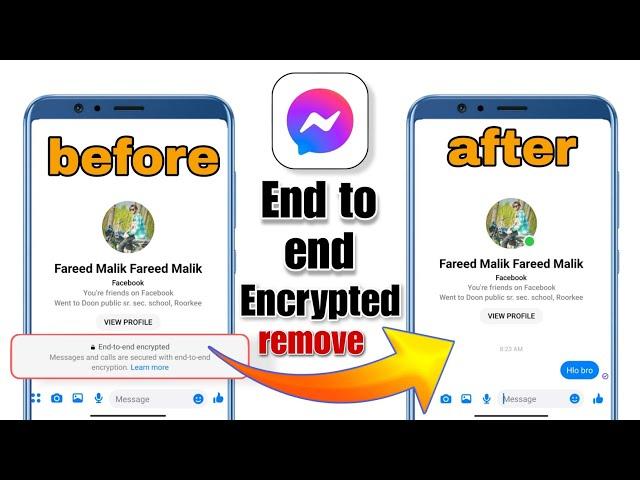 How To Turn Off End To End Encryption In Messenger 2024 I Messenger End To End Encryption Turn Off