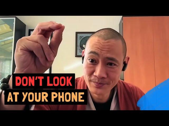 Tell Yourself: "This is My Time Now" - Shi Heng Yi (don't look at your phone)