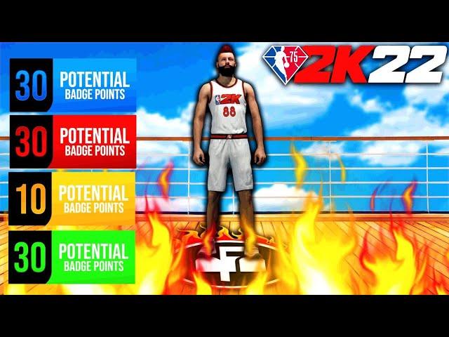 BEST POST SCORER BUILD in NBA 2K22! | TOXIC 1v1 Court Build..