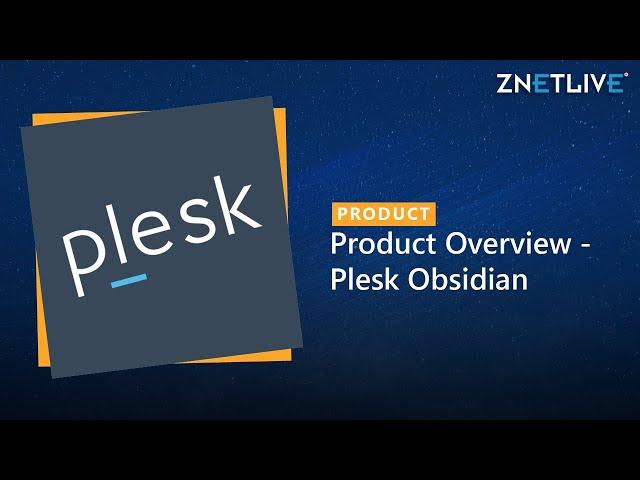 Product Overview - Plesk Obsidian