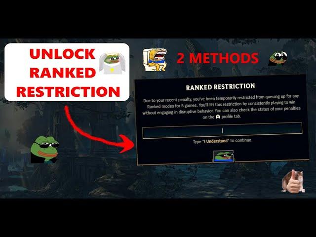 How to unlock ranked restriction in League of Legends quickly 2 methods