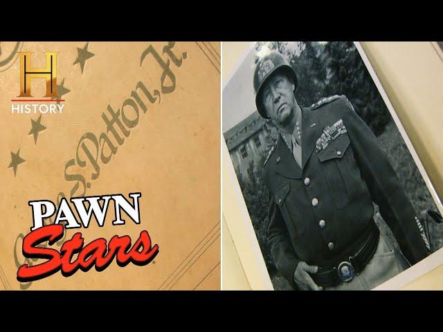 Pawn Stars: FAKE PATTON SIGNATURE Ruins World War II Photo Album (Season 4)