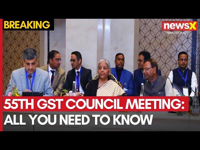 55th GST Council Meeting: All You Need to Know About New Major Tax Decisions | NewsX