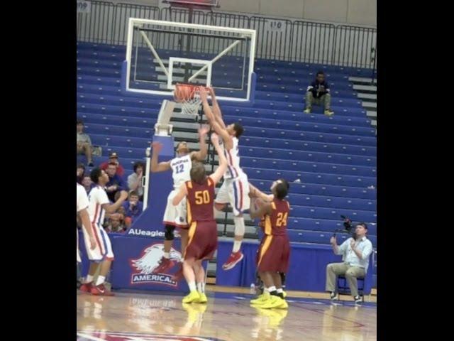 DeMatha's Thomas Bruce with the CAPITOL HOOPS PLAY OF THE DAY 2 23 14