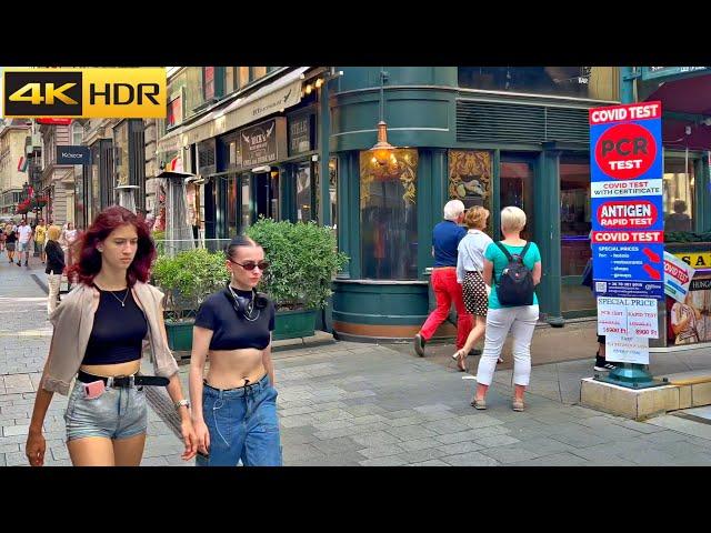 Budapest Hungary 4k HDR Walking Tour | Budapest Walk 