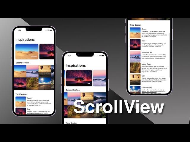 SwiftUI Tutorial: How to work with ScrollView for Complex Layouts