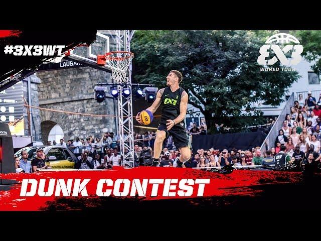 Best Dunk Contest of the season? | Miller vs. Smoove vs. ArO | FIBA 3x3 World Tour Lausanne 2017