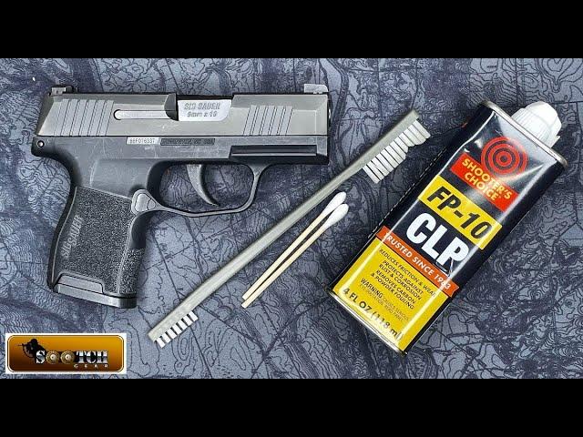 Official Sig P365 Gun Cleaning Recommendations