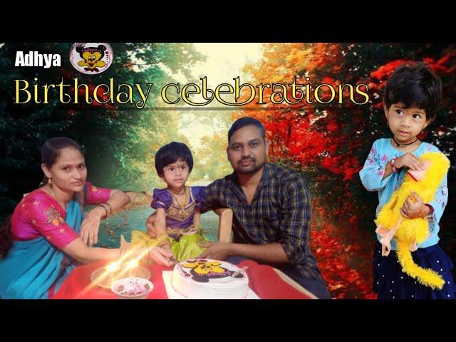 Birthday celebrationa/ Adhya'  promo /gdk / Vinay Adhya