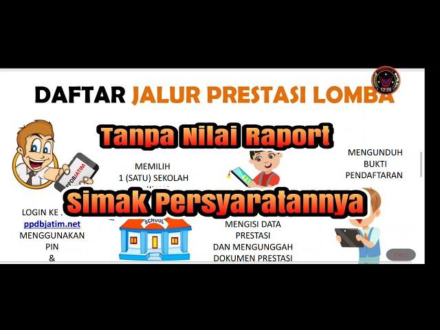 Pendaftaran PPDB 2020 Jalur Prestasi