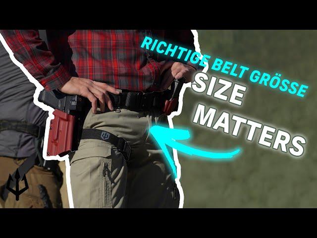 Range Belt Set-Up - Welche Größe brauchst du?