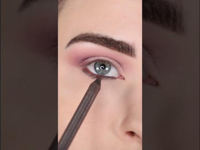 Huda Beauty Rose Quartz palette eyeshadow tutorial #hudabeauty #eyeshadowtutorial #rosequartz