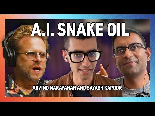 Two Computer Scientists Debunk A.I. Hype with Arvind Narayanan and Sayash Kapoor - 281