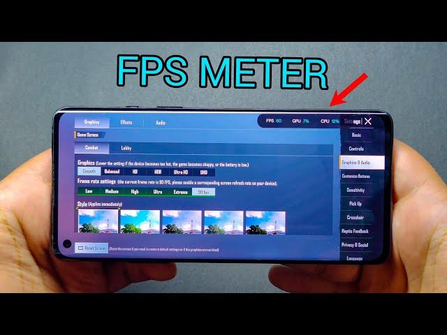 OnePlus 8 PUBG Mobile Test | With FPS Meter | Smooth + 90 FPS