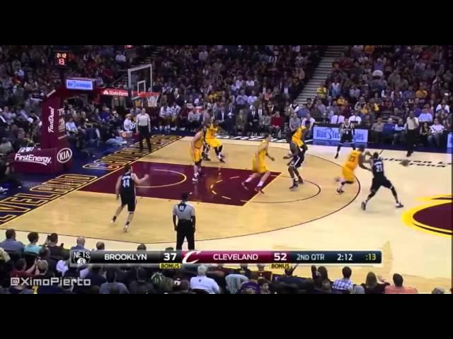 LeBron James Attacks | Brooklyn Nets vs Cleveland Cavaliers | Game Highlights | March 31, 2016