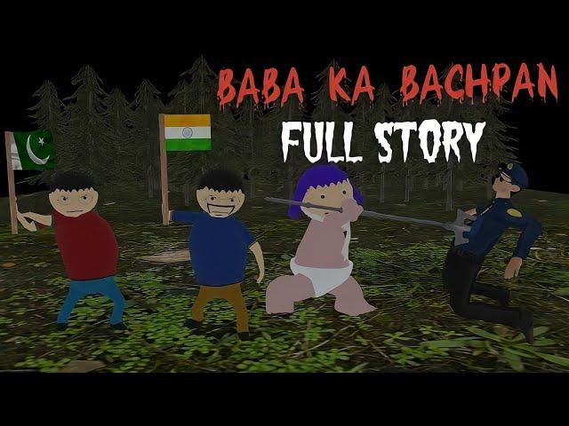 gulli bulli aur baba ka bachpan horror story full story || gulli bulli || make joke horror