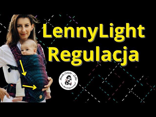 Nosidło regulowane LennyLight - Jak prawidłowo regulować