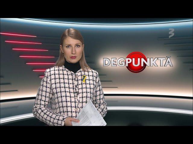 TV3 (Latvia) -  ''Degpunktā" opening sequence (28 February 2023)