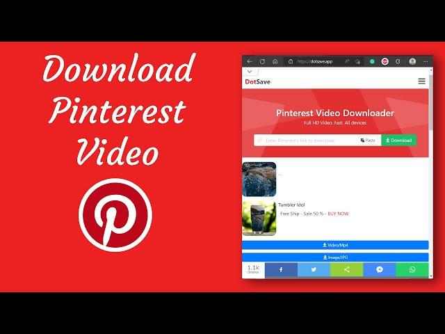 Инструкции по загрузке видео с Pinterest | Как скачать анимацию с Pinterest