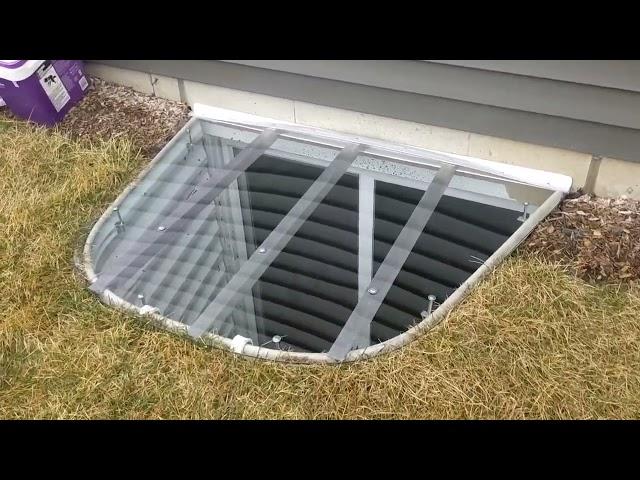 Custom ️ Crystal Clear  window well covers by Porcayo's Custom Window Well Covers 