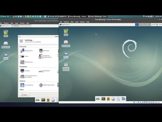 Checking out Debian 9 stretch release XFCE