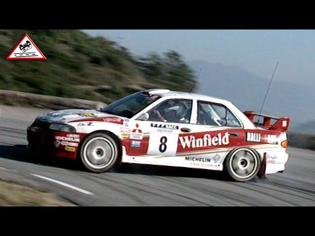Richard Burns | Mitsubishi Lancer Evo.III | Rallye Catalunya 1996 [Passats de canto] (Telesport)