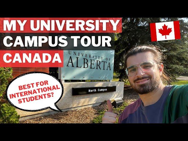 University of Alberta Campus Tour | Best Colleges in Canada | Study in Canada | Canada Vlogs