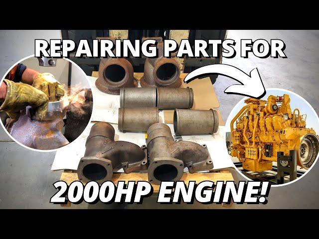 Repairing Parts for 2000HP Engine! | Machining & Liquid Nitrogen