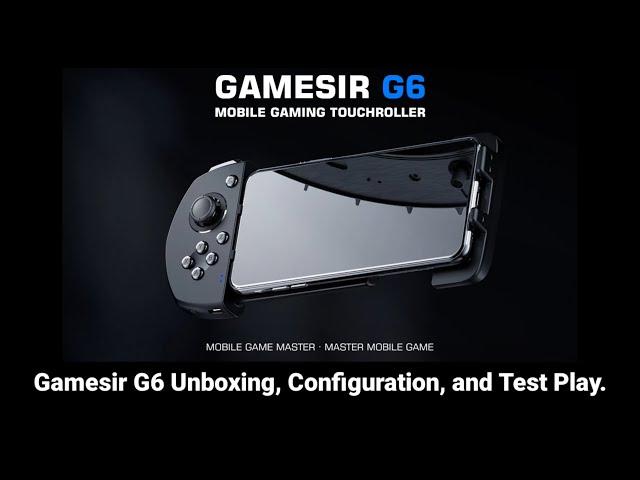 Gamesir G6 Unboxing