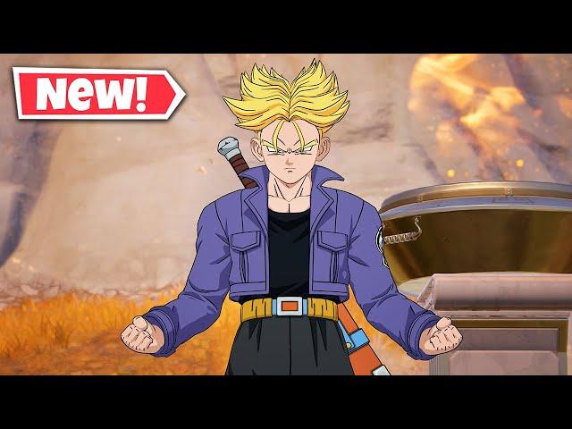 NEW TRUNKS Skin In Fortnite | Dragon Ball Set