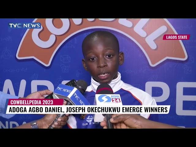 Adoga Agbo Daniel, Joseph Okechukwu Emerge Winners Of Cowbellpedia 2023