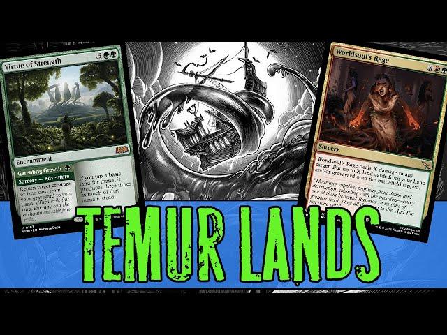 Эта колода - ТОП! Temur Lands MTG Arena Murders at Karlov Manor Standard DECK GUIDE!