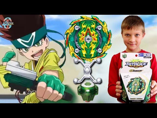 Beyblade Bushin Ashura - REVIEW & BATTLES | Beyblade GT Gachi 4 season