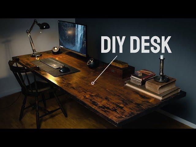 Building a Desk using Cheap Wood (DIY)