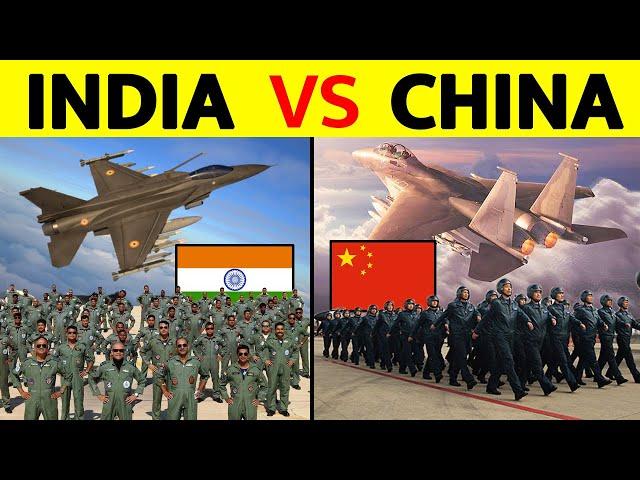 Indian Vs Chinese Air Force - कौन है ज्यादा ताकतवर? | Indian Airforce vs Chinese Airforce Comparison